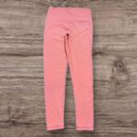 Tna Active Aritzia Pink High-Waisted Leggings Size M - Picture 2 of 5